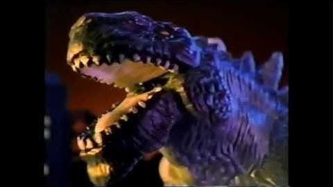 Godzilla Movie Combat Claw Action Figure Toy Ad (1998) (windowboxed)