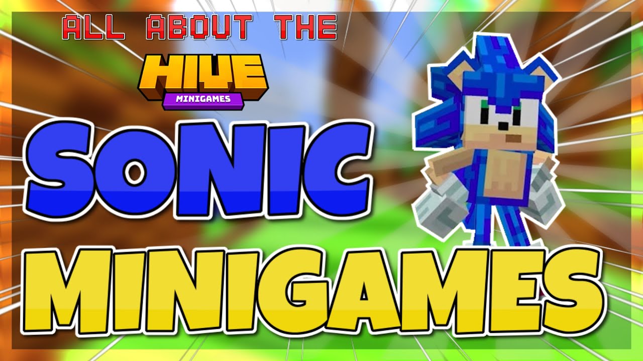 How To Play The Hive Sonic Games... (Minecraft Bedrock) - YouTube
