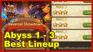 Reversal Showdown Abyss Difficulty Walkthrough Legend of Mushroom Resimi