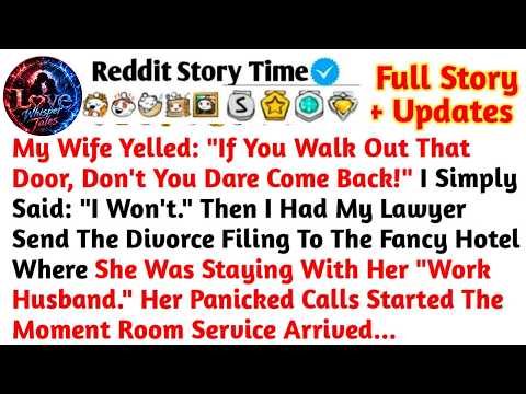 My Wife Yelled, "If You Walk Out That Door, Don't Ever Come Back!" So I Walked Away Smiling
