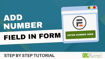 How To Add Number Field In Formidable Forms
