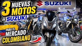 ¡SUZUKI SORPRENDE EN LA F2R! 🔥 3 NUEVAS MOTOCICLETAS que llegaron a Colombia 🇯🇵