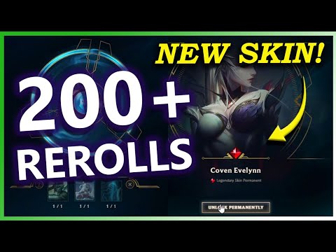 200+ Skin Shards Reroll Guide | Loot Box Orb Opening | Worlds 2021 Pre Event | League of Legends LoL