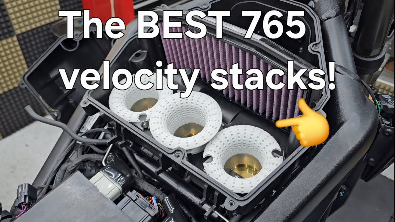 2WDW Street Triple 765 Velocity Stacks by Turn 13 Motorsports – 2