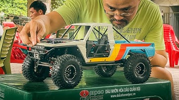 Rc Crawler Build Killerbody LC70 on Kit SCX10 III - Rc Car Homemade