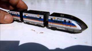 Solar Powered Bullet Train Set