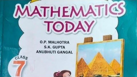 CLASS 7 LINEAR EQUATIONS IN ONE VARIABLE EX 12 A Q.1 to 10 lll SANTOSH MISHRA