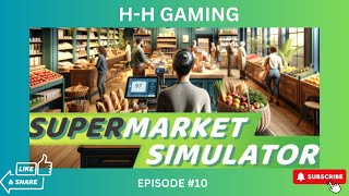 How many customs can we get in the queue?! [Supermarket Simulator] Episode #10
