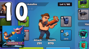 Mr Autofire - Gameplay Walkthrough Part 10 - Explosive Bullets (Android, iOS)