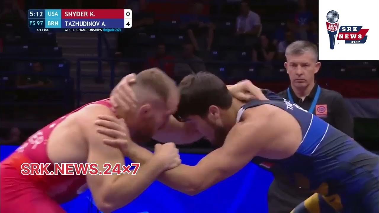 Kyle Frederick SNYDER (USA) vs. Akhmed TAZHUDINOV (BRN) Seniors World