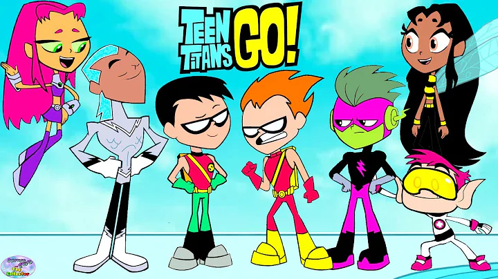 Teen Titans Go! Color Swap Transforms Raven Aqualad Beast Boy Surprise Egg and Toy Collector SETC