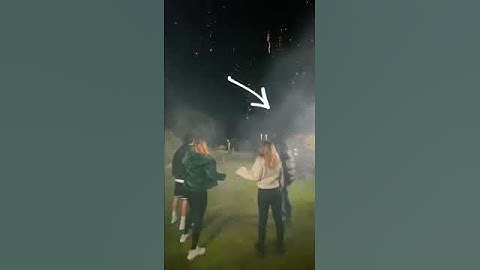FIREWORK ACCIDENT CAUGHT ON CAMERA!! #Shorts