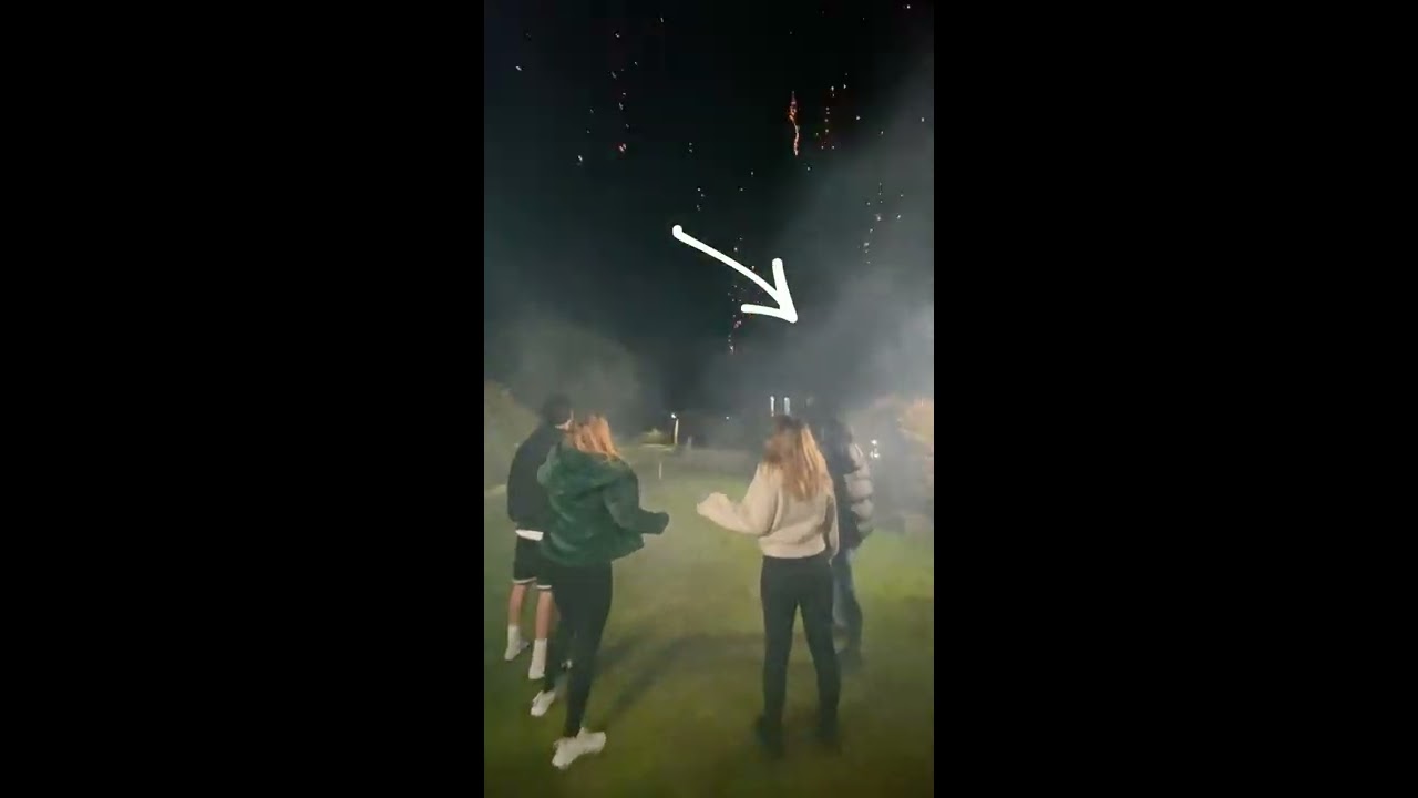 FIREWORK ACCIDENT CAUGHT ON CAMERA Shorts
