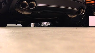 2013 Audi B8 S4 APR Exhaust Cold Start & Revs