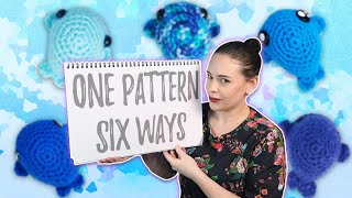 One pattern. Six techniques | The Crochet Challenge Jar Decides!