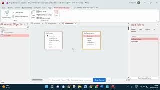 MS ACESS: Part2 - Creating Relationship diagrams and queries