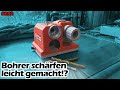 Bohrer selber schärfen... geht das? |  Ich probiere es aus! | Holzmann BSG 13E | Mr. Moto