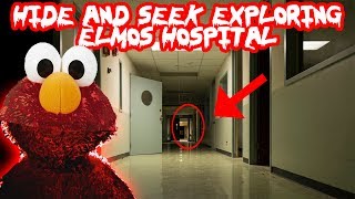 (ELMO FOUND) HIDE AND SEEK EXPLORING ELMOs HOSPITAL! PART 2 | MOE SARGI