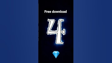 Fiery Blue Glow Numbers Animation | Countdown Effect (1–5) 💎#animation #love #anime  #blackscreen