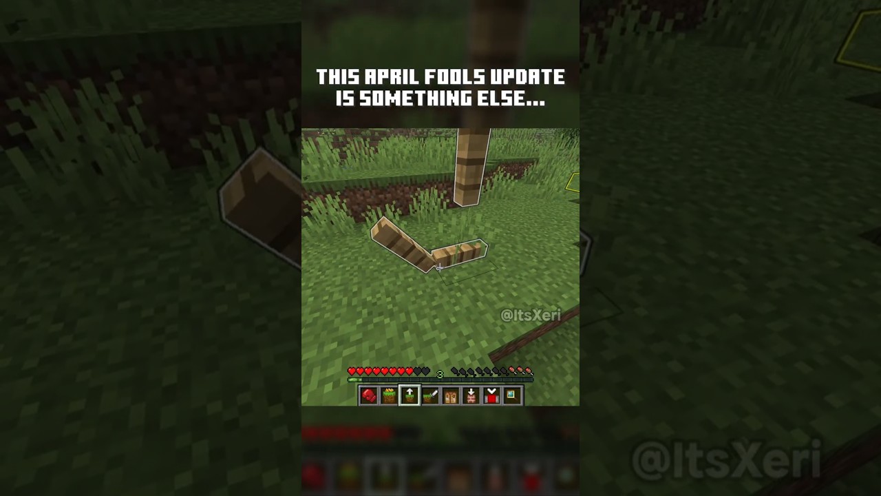 They added something to my minecraft game. | #minecraft #minecraftshorts