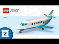 LEGO Instructions - City - 60492 - Passenger Jet - Airport (Book 2)