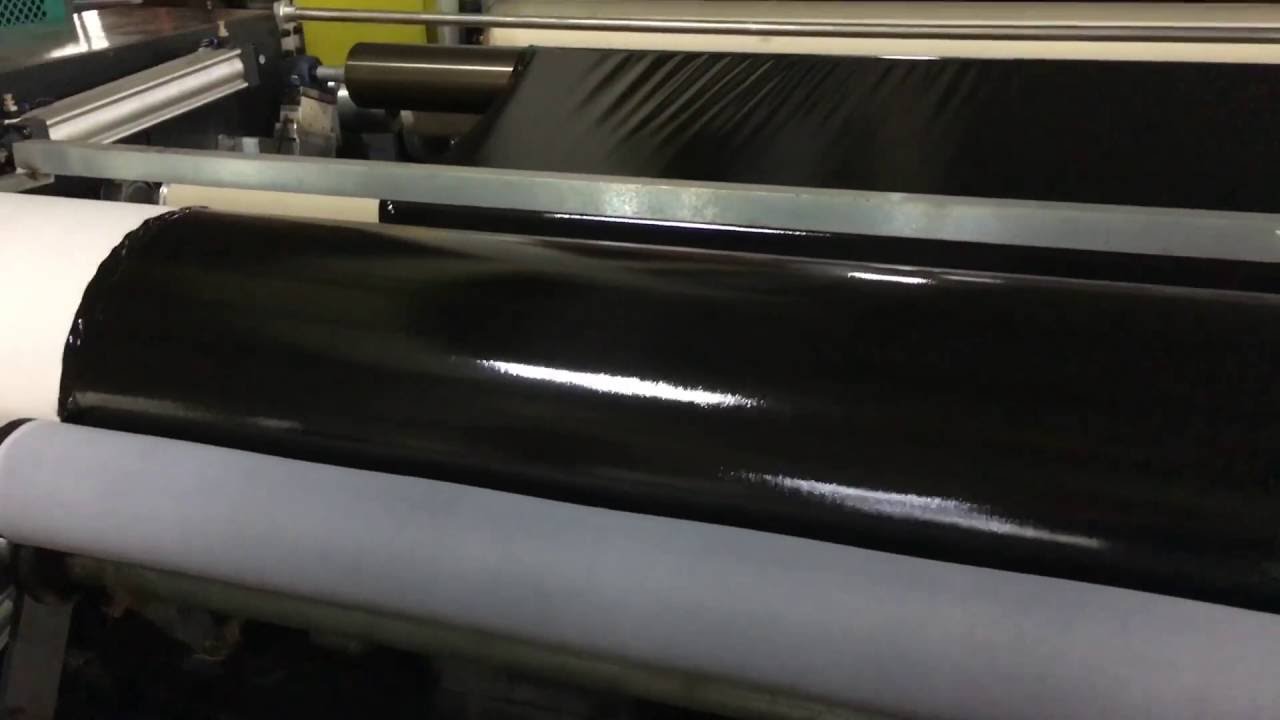 TPU film & fabric laminating extrusion line YouTube