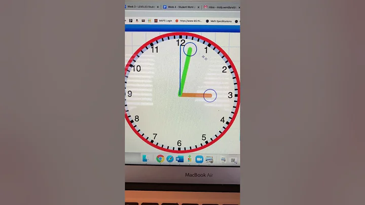 Parts of the clock