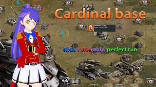 War Commander - Cardinal base (Nick + Ace only, perfect run) screenshot 3