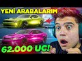 62.000 UC YENİ DODGE CHARGER ARABALARIM!! (FULLEDİK) | PUBG Mobile