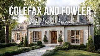 Classic French Provincial Estate inspired by Colefax and Fowler timeless tradition