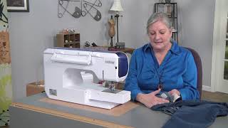 Learn about visible mending on It’s Sew Easy with Rebecca Kemp Brent. (1905-2)