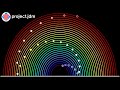 Watch this rainbow pendulum wave use headphones