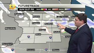 Breezy weather continues for frigid St. Patrick's Day