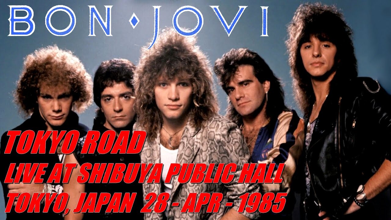 Bon Jovi - Live At Shibuya Public Hall Tokyo Japan 28-apr-1985