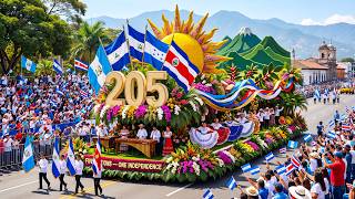 🌎🇬🇹🇭🇳🇸🇻🇳🇮🇨🇷 205 Years of Central American Independence 2026 | Grand Parade & Celebration