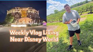 Weekly Vlog Living Near Disney World | EPCOT, Coronado Springs and More!