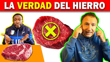 ¿Qué cortes de carne de vacuno tienen más hierro?