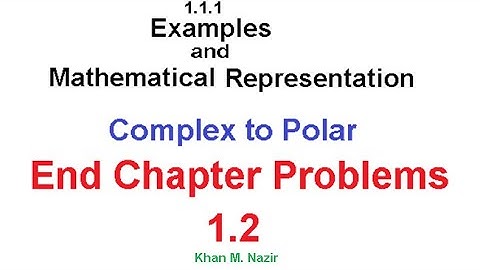 Question 1.2 : Mastering Complex to Polar Conversion ||  (Oppenheim)