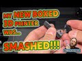 SMASHED Creality CR-6 MAX 3D Printer - BROKEN in the Box - Making my 3D Printing Area vlog!