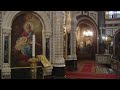Божественная литургия 6 мая 2021, Храм Христа Спасителя, г. Москва