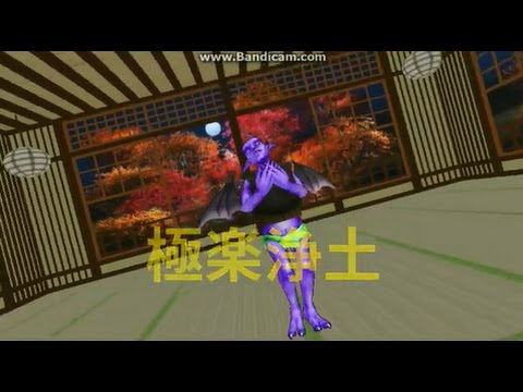 【MMD・改造】進化したブルーベリー愛ちゃんが極楽浄土・Gokuraku Jodo を頑張って踊ってみた！！