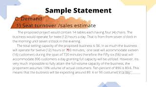 Demand   Performance Task