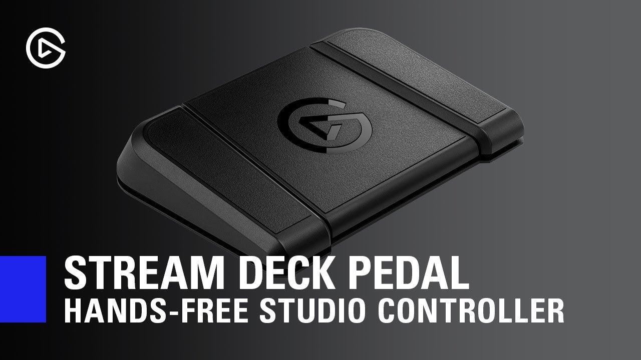 Elgato Stream Deck Pedal Product Trailer