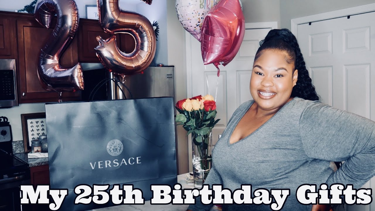 MY 25TH LUXURY BIRTHDAY GIFTS | $1000 CASH | VERSACE GIFT | JENEA MONAE