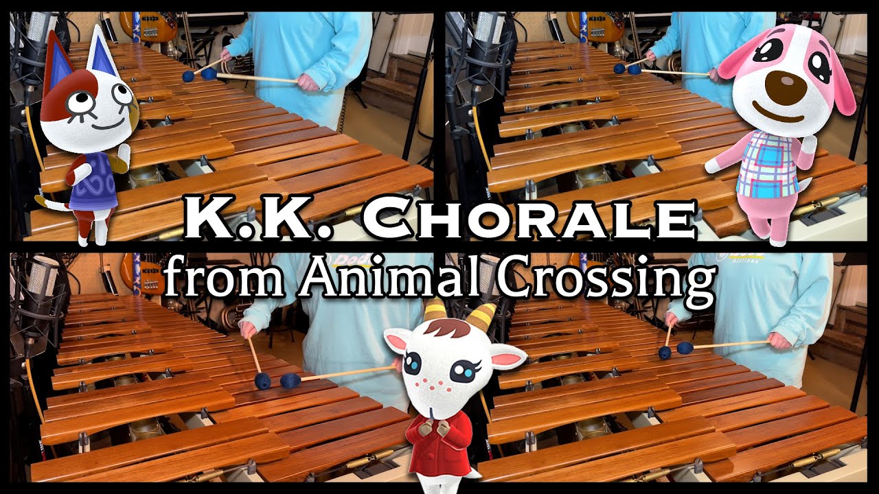 K.K. Chorale - Animal Crossing (Marimba Quartet Cover) | V-Ron Media