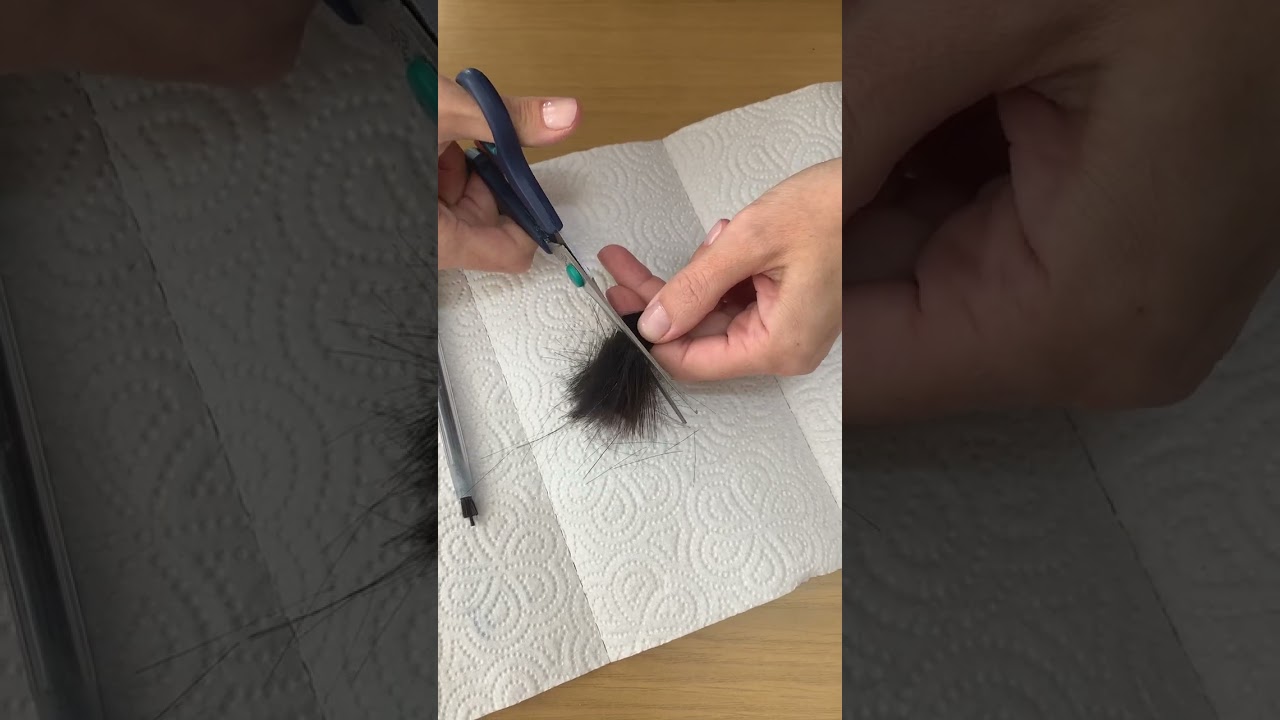 Çini boyama için Dımdık Fırça Kesimi ~Ayşe Kılıç ~