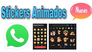 Stickers Con Movimiento para WhatsApp iPhone