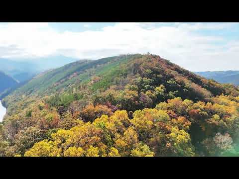 Fontana Dam Aerial view