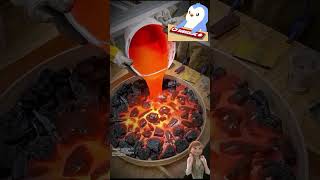 Fire Effect Resin Table with Coal | Insane DIY That Looks Real #ResinArt #DIYFurniture #EpoxyTable