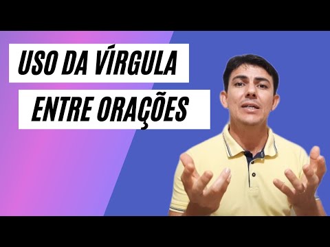 USO DA VÍRGULA ENTRE ORAÇÕES / Prof. Fábio Leandro